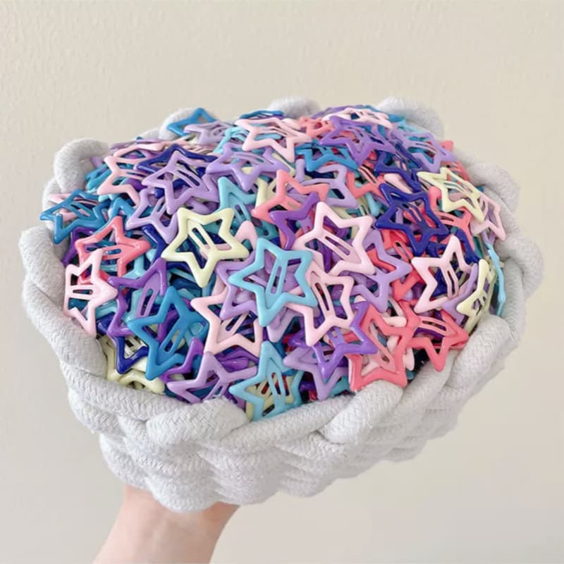 髪 飾り 星空きらめき ヘアクリップ