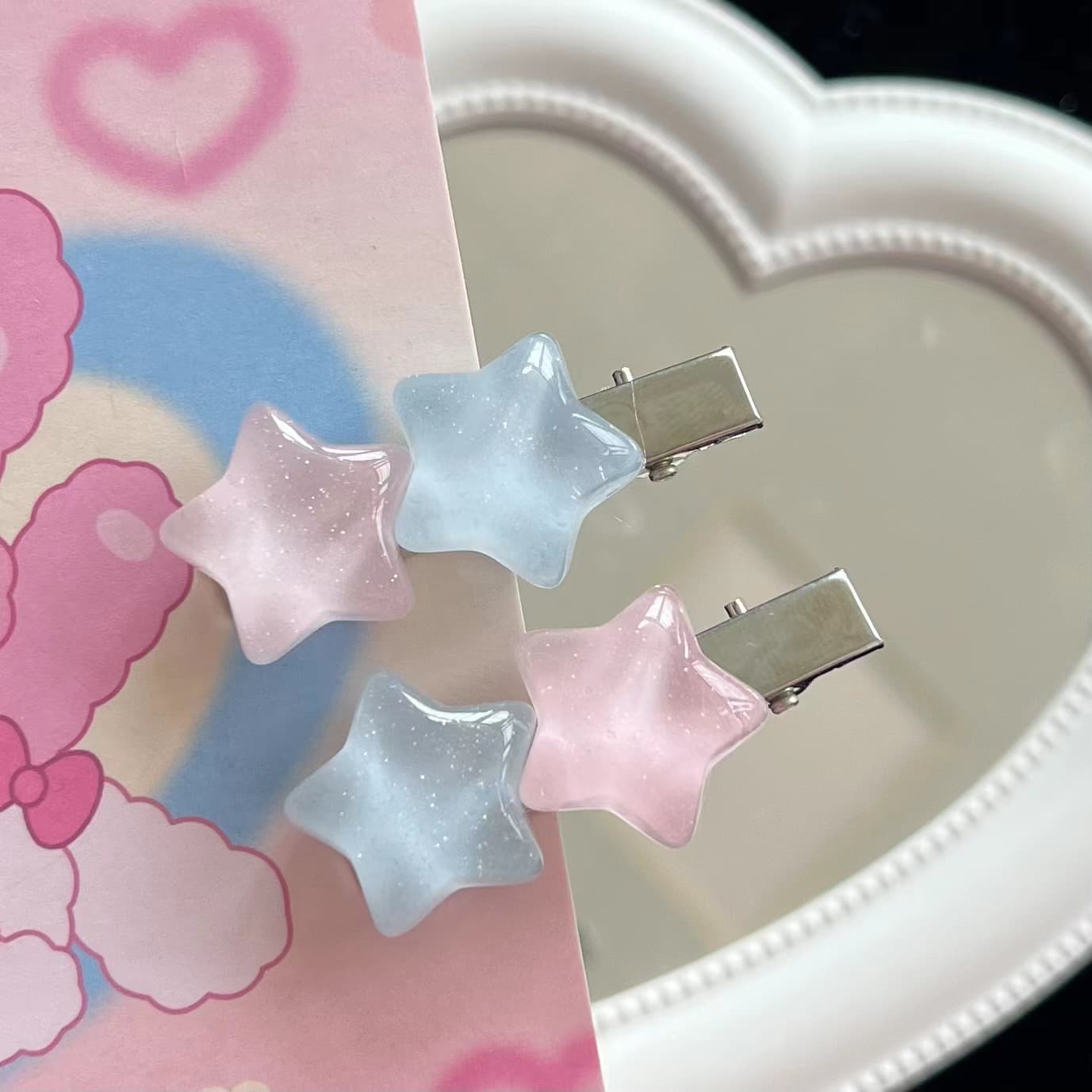 髪 飾り きらめき星の小さな贈り物