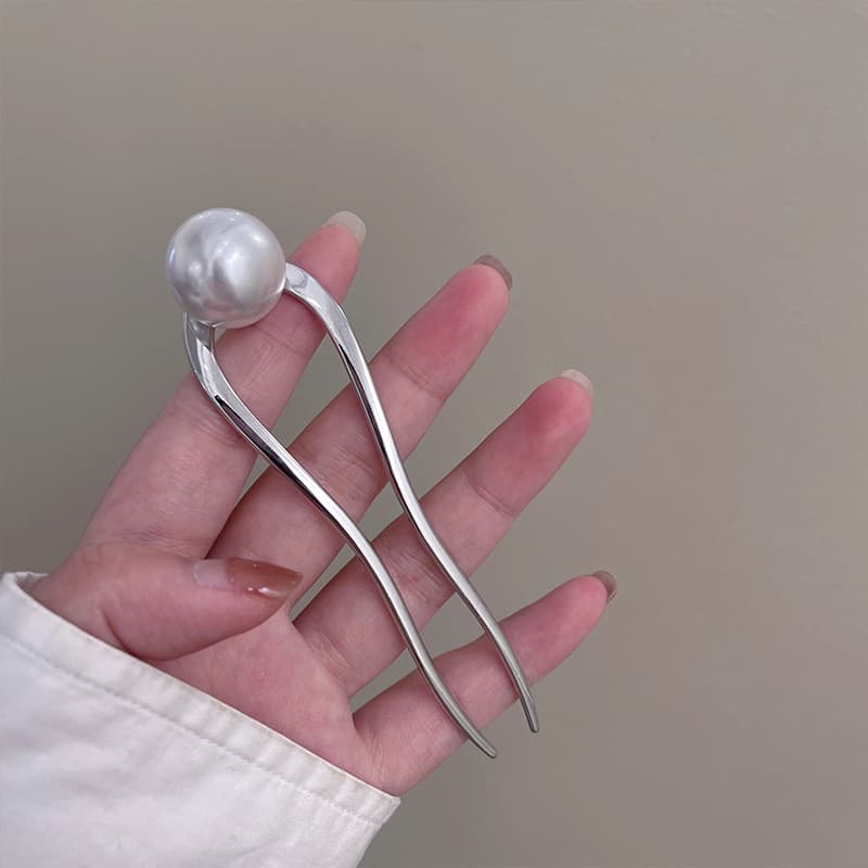 髪 飾り 真珠の輪モチーフ 髪飾り