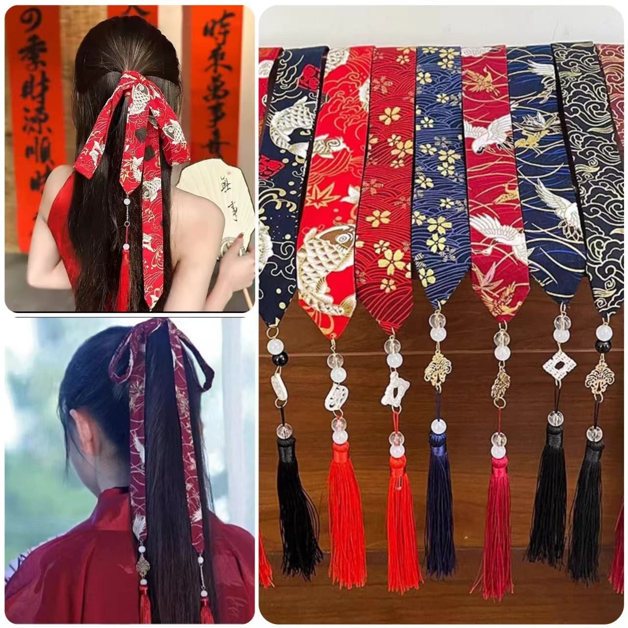 髪 飾り 伝統文様 結び飾り玉簪