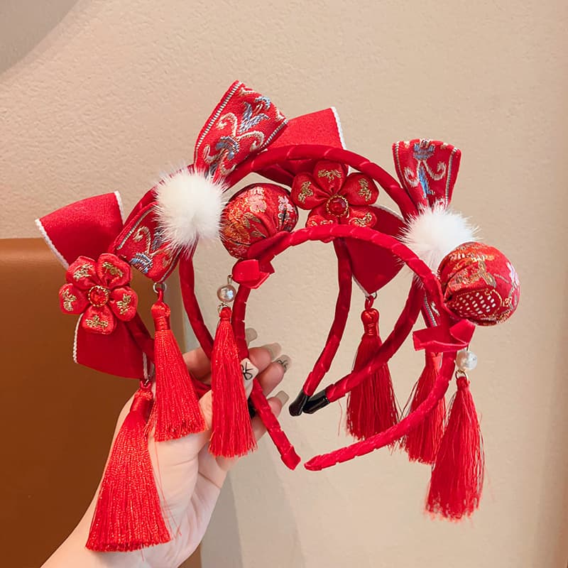 髪 飾り 縁結び タッセル付き 花咲き かんざし