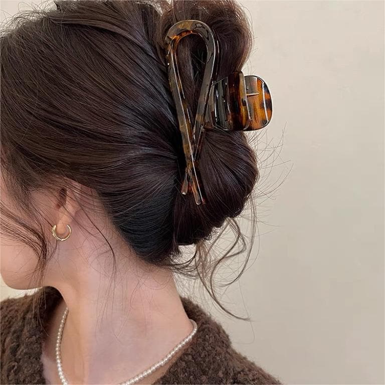 髪 飾り シンプル蝶結び デザイン バンスクリップ