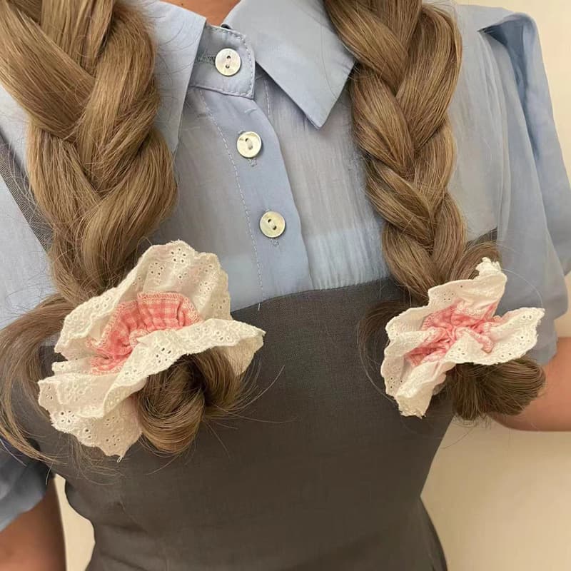 髪 飾り レトロ姫シュシュ