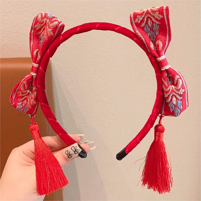 髪 飾り 縁結び タッセル付き 花咲き かんざし