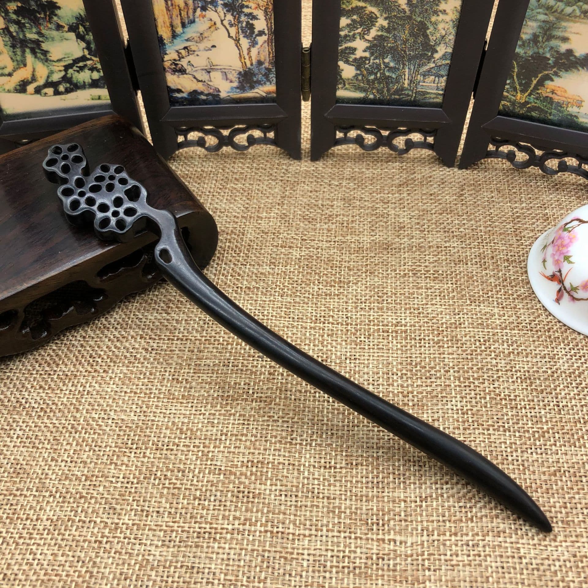 髪 飾り 蝶の舞 かんざし